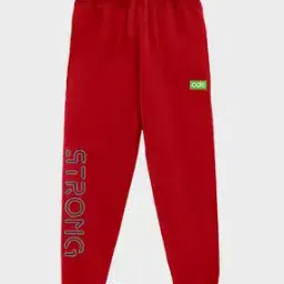 Typographic Print Full-Length Joggers-image-60