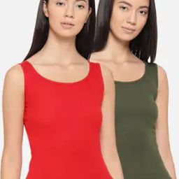 Pack of 2 Sleeveless Camisoles-picture-15