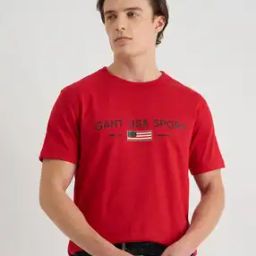 Typographic Regular Fit T-shirt-image-2