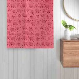 Set of 2 300 GSM Floral Print Bath Towels 45" x 22"-23
