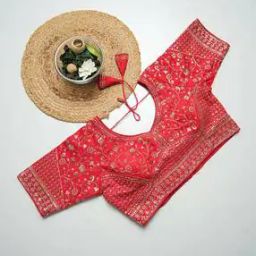 Women Back Open Blouse-image-53