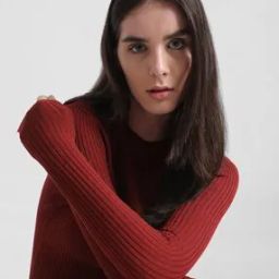 only Women Ribbed Slim Fit Pullover-picture-18