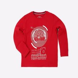 Graphic Print Crew-Neck T-shirt-image-31