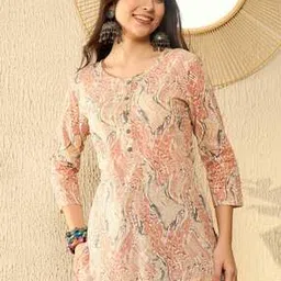 ahika Women Regular Fit Printed Top-picture-38