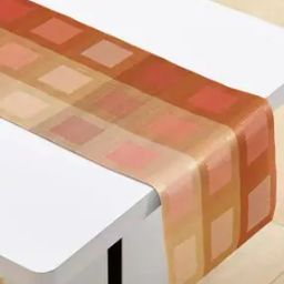 Eden Blocks PVC Table Runner 70" x 9"-39