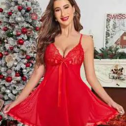 Women Babydoll with Lace Detail-image-42