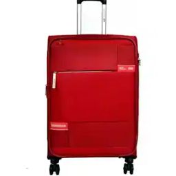 Men Typographic Print Trolley Bag with TSA Lock-3