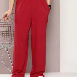Men Mid-Rise Loose Fit Track Pants-image-2