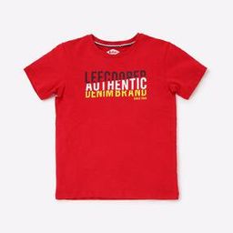 Brand Print Round-Neck T-shirt-image-64