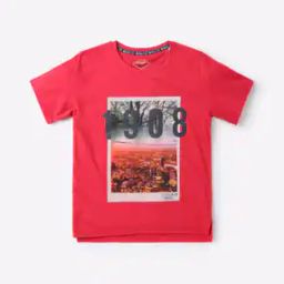 Graphic Print Crew-Neck T-shirt-image-34