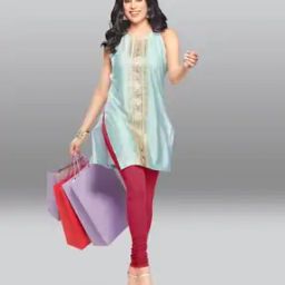 Full-Length Cotton Stretchable Leggings-image-75