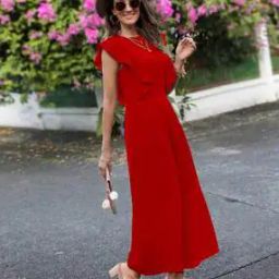 Women Jumpsuit with Ruffles-image-95