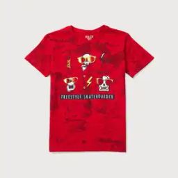 Graphic Print Round-Neck T-Shirt-picture-53