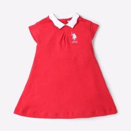 Polo Dress with Contrast Taping-image-48
