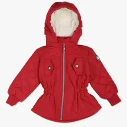 Zip-Front Quilted Hooded Jacket-image-77