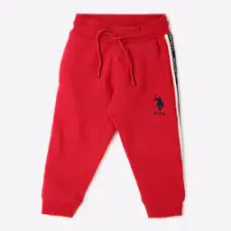 u.s. polo assn. Boys Cotton Joggers with Brand Taping-picture-8