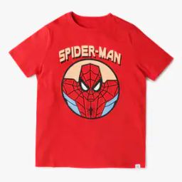 Boys Printed Relaxed Fit Round-Neck T-Shirt-image-55