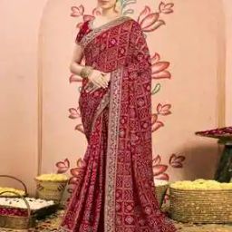 Women Tissue Silk Saree-image-22