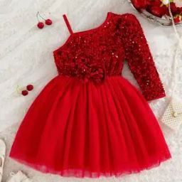 Girls Fit and Flare Dress-image-48