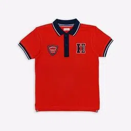 h by hamleys Embroidered Typographic Polo T-Shirt-picture-9