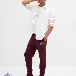 Men Logo Print Regular Fit Joggers-image-101