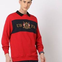 Us men sweatshirt  hoodies, red, s-image-3