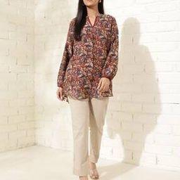 Women Printed Fitted Tunic-image-21