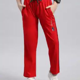 Boys Typographic Print Straight Track Pants-picture-14