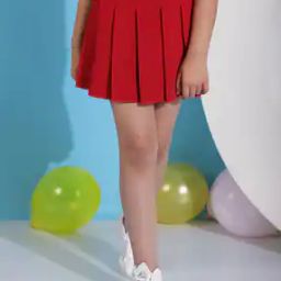 Girls Flared Skirt with Elasticated Waistband-image-23