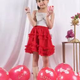Girls Skirt With Top Sets-image-47