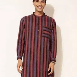 Striped Long Kurta-image-96