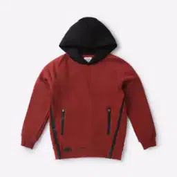 Cotton Hoodie with Raglan Sleeves-image-19