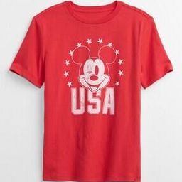 Mickey Mouse Print Relaxed Fit Round-Neck T-Shirt-image-26
