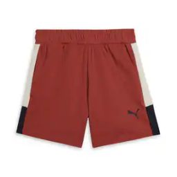 Colour-block Regular Fit Shorts-image-1