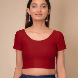 Women Striped Slip-On Blouse-picture-12