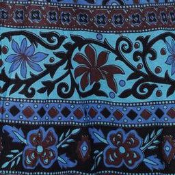 Printed Wrap Skirt with Tie-Up-45