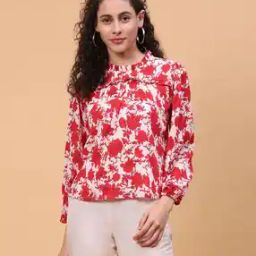 Women Floral Print Regular Fit Top-34