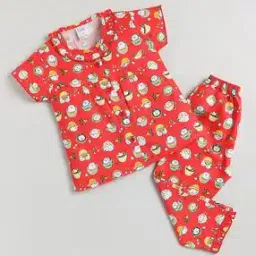 Graphic Print Nightsuit-image-19