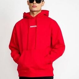 Men Regular Fit Cotton Hoodie with Brand Print-picture-10