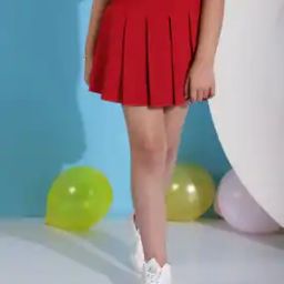 Girls Flared Skirt with Elasticated Waistband-picture-33