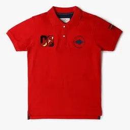 Boys Regular Fit Polo T-Shirt-image-13