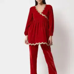 Embellished Suit Set-image-72