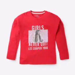 Graphic Print Crew-Neck T-shirt with Embellishment-image-78