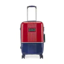 Colourblock Trolley Bag with TSA Lock-43
