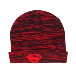 Men Beanie with Superhero Pattern-0