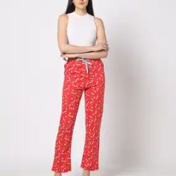 Women Printed Relaxed Fit Pyjamas-image-69