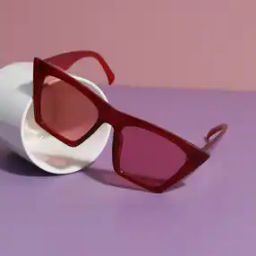 AW23-HSSG1425 Full-Rim Cat-Eye Sunglasses-image-46