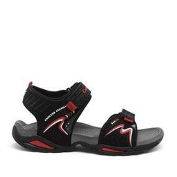 Double Strap Sandals with Velcro Fastening-image-97