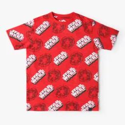 Boys Marvel Print Regular Fit Crew-Neck T-Shirt-picture-21