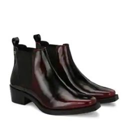 Men Chelsea Boots with Faux Leather Upper-10